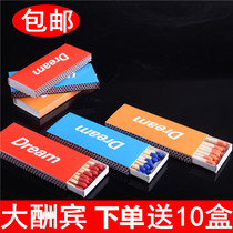 Outdoor Wild Camping Emergency Hotel Clubhouse Disposable Smoke Matches Creative Art Old-fashioned Ocean Fire