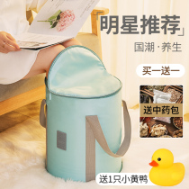 Scented travel bubble foot bag Home portable Foldable foot bucket over calf Dormitory Foot Bath Tub Wash water basin