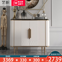 Light luxury wind xuan guan ju modern minimalist marble entrance door ting ju 1 m 1 2 m corridor decoration small sideboard table