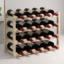 Red wine bracket wine bottle storage rack wine red wine shelf wine cabinet wine grid wine cabinet display rack ornaments home
