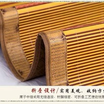 Cool mat 1 8m bed Bamboo Mat Student Dormitory Grass Mat summer ice silk mat Double-sided folding single double 1 5 m 1 2