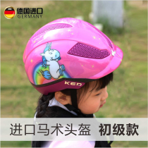 German Imported Ked Summer Equestrian Helmet Children Womens Super Light Breathable Riding Safety Helmet Junior Kit