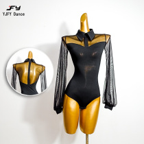 See also Fanyu national standard jumpsuit female adult New jumpsuit bubble sleeve mesh dance practice suit TH501