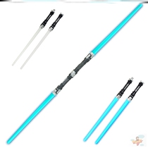  Girls prom cool sword blue toy sword Sword Childrens boy shrink game Double headlights new