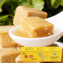 Chongqing specialty Zhongzhou tofu milk Sichuan Zhongxian moldy tofu food Shibaozhai brand 600g White five fragrance