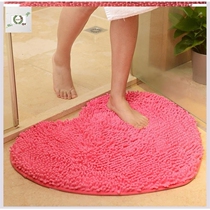 Love door mat into the Hall mat bathroom bathroom water absorbent non-slip mat knot wedding wedding carpet mat mat