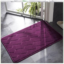 Bathroom door absorbent mat non-slip bedside courtyard toilet purple green gate shower room entrance guard