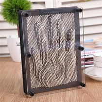 Childrens creative toys 3d variable needle painting face printing 3d needle carving clone magic birthday gift hand model handprint