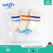 TeenieWeenie Cubs Mens SADJOY Co-Name 2021 Autumn Long Barrel Striped Sports Stockings