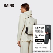 Rains Backpack Mini small backpack men's waterproof sports bag backpack computer bag women