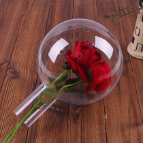 Wave ball acrylic high transparent hug bucket plastic pellet Diy handmade bouquet bubble wrapping paper material