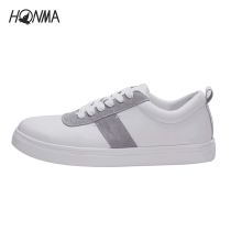 2020 autumn and winter new mens casual shoes split layer cowhide rubber sole sports comfortable non-slip breathable golf shoes