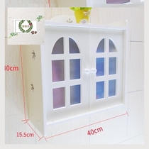 Shelf Bathroom wall-mounted bath wall-mounted tile wall-mounted cabinet Bathroom mirror Bathroom closet storage Waterproof