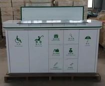 Customized fill-out of a small farm and commercial bank financial bank furniture desk Painting Demonstration Table Lobby reception desk