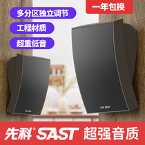 Xianke store special promotion sound quality good audio indoor commercial wireless wall-mounted outdoor clothing store restaurant hanging wall advertising store door surround Wall Bluetooth high volume speaker set