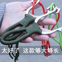  Metal traditional slingshot round rubber band high precision high power grenade gun marbles high elastic rod sniper and fish shooting