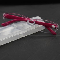 Japan ultralight integrated old flower glasses frame fashion minimalist elderly mirror men and women anti-fatigue old flower mirror HD