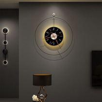 Net red minimalist wall clock living room home fashion clock modern simple light luxury atmosphere personality decoration wall clock