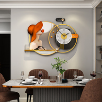Modern minimalist fashion wall wall hanging living room background wall decoration high-grade creative wall pendant restaurant light luxury