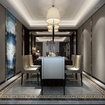 Toilet waist line antique brick with wall tile ceiling background wall wardrobe decorative strip self-attached sliding door