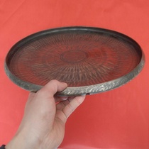 40~50cm bronze gong Handmade big gong Taoist gong Hook edge gong crimping gong Land and water dojo Sichuan gong Zi hook gong
