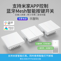 Access to Xiaomi IoT Mijia APP Bluetooth Mesh smart switch panel Little love classmate voice wireless dual control light