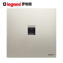 TCL Leagerang Weile Powder Platinum Phone Socket Panel Type 86 Telephone Line Voice Socket Panel Gold