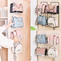 Bag storage rack Hanging bag artifact Home door back wall put bag storage rack Bedroom dormitory bag rack hanging bag
