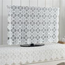 TV 55 inch pastoral hood cover cover color cover cloth dust cover Cover Cover Cover Cover Cover Cover Cover blue white cover