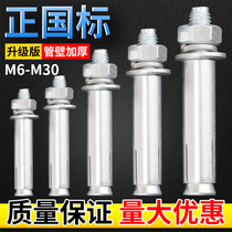 National standard galvanized external expansion bolt expansion iron screw expansion pipe M18M20M22M24-M30