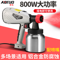 Aotuo detachable high-pressure electric spray gun nozzle adjustable sprayer controlled flow latex paint spray gun dual use