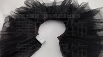  Adult Velcro one-piece half-body mesh tutu Dance gauze skirt Ballet TUTU skirt Dance skirt Performance suit