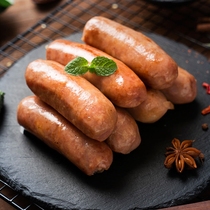 Shambado volcanic stone grilled sausage Pure grilled sausage Hot dog crispy sausage Authentic meat sausage Black Pepper Taiwan barbecue sausage