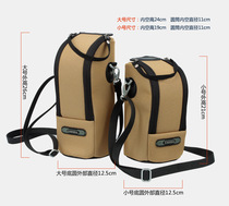 SLR camera lens lens bag contains bag of long focal lens lens bag slope shoulder