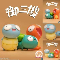 Fried noodle Studio pc hut Yu San silly hand gk statue model