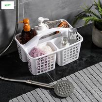 Bath Basket Small Fresh And Cute Divided Gwash Basket Bathroom Bath Containing Basket Plastic Hand Storage Basket