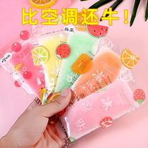 Summer ice stickers students cool summer heat prevention and cooling artifact cute fruit flavor summer refreshing brain heat ice stickers