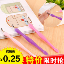 Manicure dead skin fork nail removal sharp push fork nail tool dead skin push V-shaped nail dead skin scraper