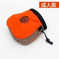 Rock climbing powder bag Rock climbing magnesium powder bag Bouldering adult childrens multi-color magnesium powder bag Powder bag Zinfandel