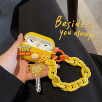 Cheese Garfield Apple airpods pro3 protective cover Bluetooth headset cover 1 2nd generation soft shell ins anti-fall female