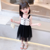 Girl dress summer thin girl dress summer child child sling dress female baby summer dress