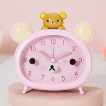  New smart small alarm clock for students and children Boys and girls bedroom mute bedside alarm electronic clock watch
