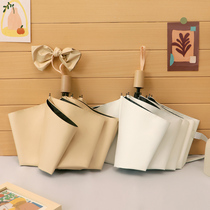 ins wind sunshade sun umbrella Female sunny and rainy dual-use automatic folding male super sunscreen and UV protection summer