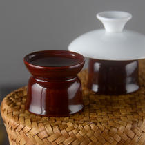 Seven Alley Big Lacquer Ruyi Geto Cup tocover Tea Road tea set Zero accessories Non-cultural folk Pure Artisanal