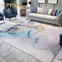 Sofa Modern simple light luxury high-end living room carpet Nordic American coffee table carpet Bedroom room floor mat Household carpet