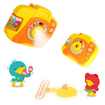 Platypus baby children simulation camera toy light projection story camera infant cartoon model