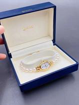 TASAKI TASAKI non-brand new diamond flower akoya seawater pearl hand chain quartz watch Shanghai spot