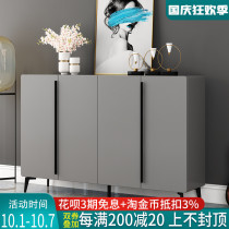 Shoe cabinet storage light luxury modern home door balcony locker living room partition cabinet large capacity entrance cabinet