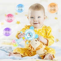Rattle baby old-fashioned gnawing music puzzle early education newborn hand rattle baby grip training toy