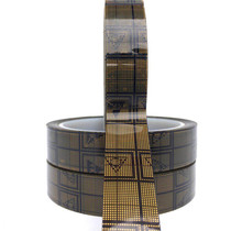 ESD anti-static tape transparent yellow black mesh anti-static tape anti-check OPP